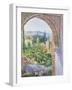 Alhambra Gardens-Timothy Easton-Framed Giclee Print