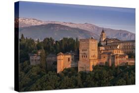 Alhambra, Granada, Province of Granada, Andalucia, Spain-Michael Snell-Stretched Canvas