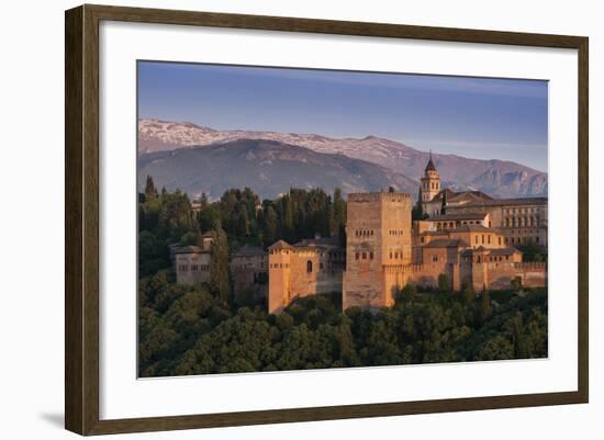 Alhambra, Granada, Province of Granada, Andalucia, Spain-Michael Snell-Framed Photographic Print