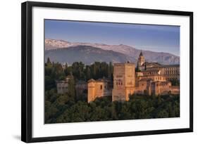 Alhambra, Granada, Province of Granada, Andalucia, Spain-Michael Snell-Framed Photographic Print