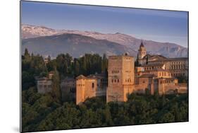 Alhambra, Granada, Province of Granada, Andalucia, Spain-Michael Snell-Mounted Photographic Print