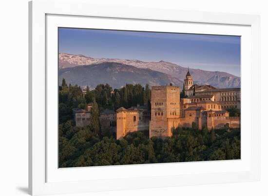 Alhambra, Granada, Province of Granada, Andalucia, Spain-Michael Snell-Framed Photographic Print