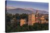 Alhambra, Granada, Province of Granada, Andalucia, Spain-Michael Snell-Stretched Canvas