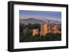 Alhambra, Granada, Province of Granada, Andalucia, Spain-Michael Snell-Framed Photographic Print