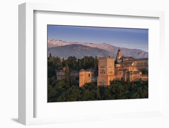 Alhambra, Granada, Province of Granada, Andalucia, Spain-Michael Snell-Framed Photographic Print