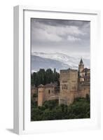 Alhambra, Granada, Province of Granada, Andalusia, Spain-Michael Snell-Framed Photographic Print