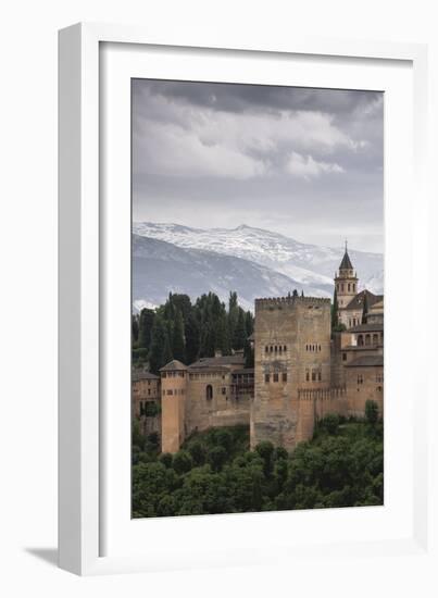 Alhambra, Granada, Province of Granada, Andalusia, Spain-Michael Snell-Framed Photographic Print