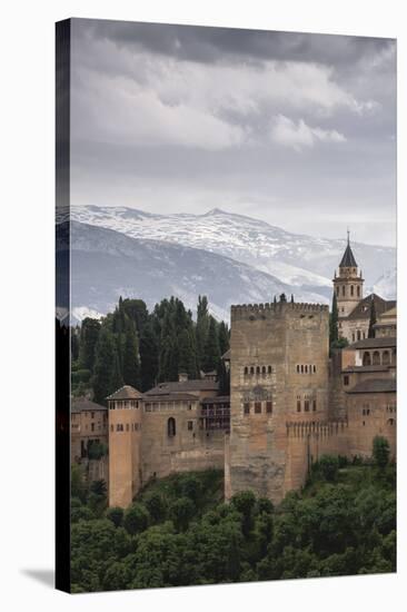 Alhambra, Granada, Province of Granada, Andalusia, Spain-Michael Snell-Stretched Canvas