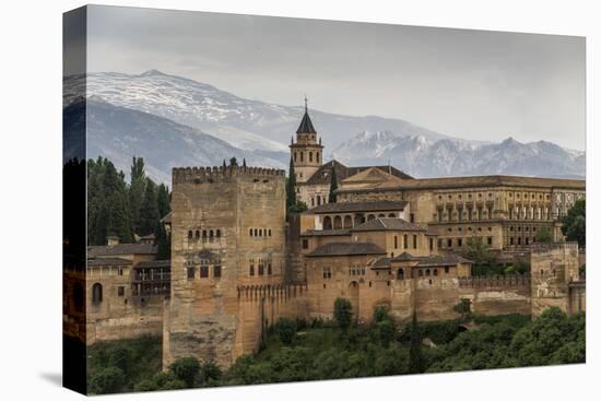 Alhambra, Granada, Province of Granada, Andalusia, Spain-Michael Snell-Stretched Canvas