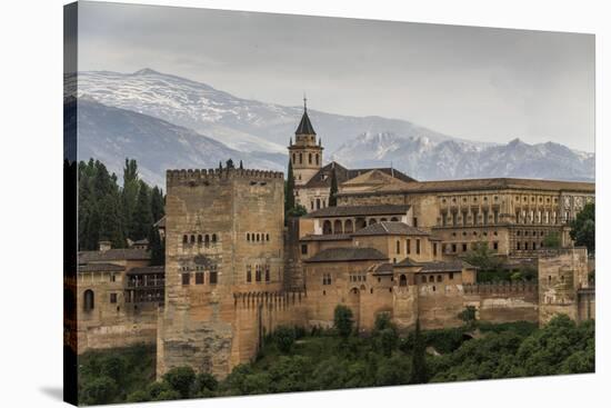 Alhambra, Granada, Province of Granada, Andalusia, Spain-Michael Snell-Stretched Canvas