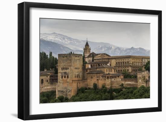 Alhambra, Granada, Province of Granada, Andalusia, Spain-Michael Snell-Framed Photographic Print