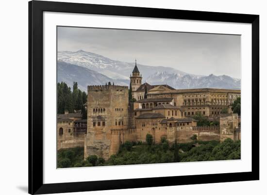 Alhambra, Granada, Province of Granada, Andalusia, Spain-Michael Snell-Framed Photographic Print