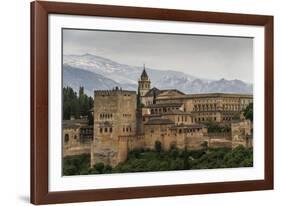 Alhambra, Granada, Province of Granada, Andalusia, Spain-Michael Snell-Framed Photographic Print