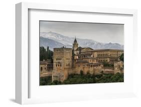 Alhambra, Granada, Province of Granada, Andalusia, Spain-Michael Snell-Framed Photographic Print