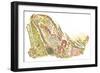 Alhambra, Granada, Spain, Aerial View-Fernando Aznar Cenamor-Framed Giclee Print