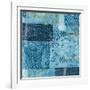 Alhambra II Indigo-Hugo Wild-Framed Art Print