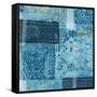 Alhambra II Indigo-Hugo Wild-Framed Stretched Canvas