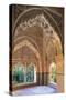 Alhambra, Nazari Palace, Palace of the Lions,Hall of Aljimences, 9-14th C, Granada, Spain-null-Stretched Canvas