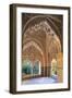 Alhambra, Nazari Palace, Palace of the Lions,Hall of Aljimences, 9-14th C, Granada, Spain-null-Framed Photo