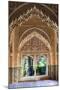 Alhambra, Nazari Palace, Palace of the Lions,Hall of Aljimences, 9-14th Century, Granada, Spain-null-Mounted Photo