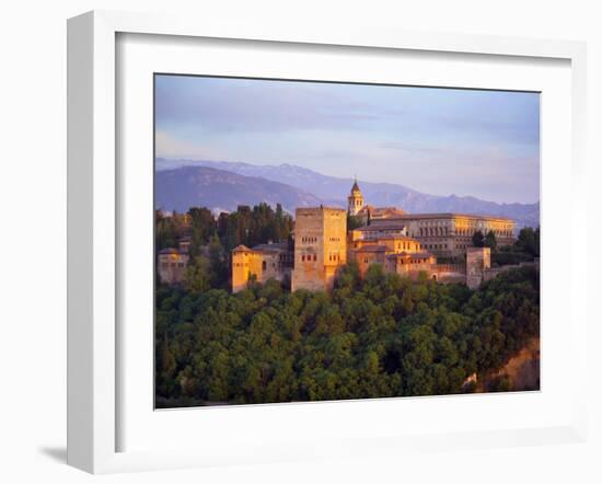 Alhambra Palace, Granada, Granada Province, Andalucia, Spain-Alan Copson-Framed Photographic Print