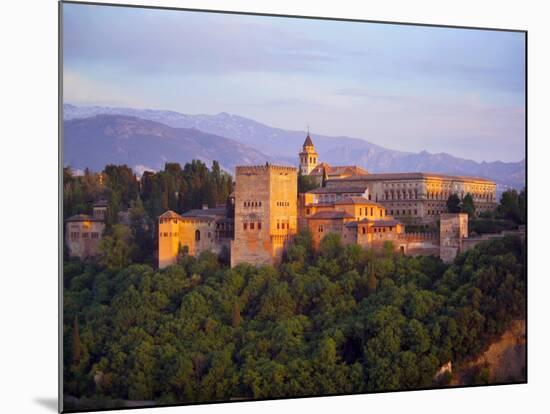 Alhambra Palace, Granada, Granada Province, Andalucia, Spain-Alan Copson-Mounted Photographic Print