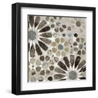 Alhambra Tile II Neutral-Sue Schlabach-Framed Art Print