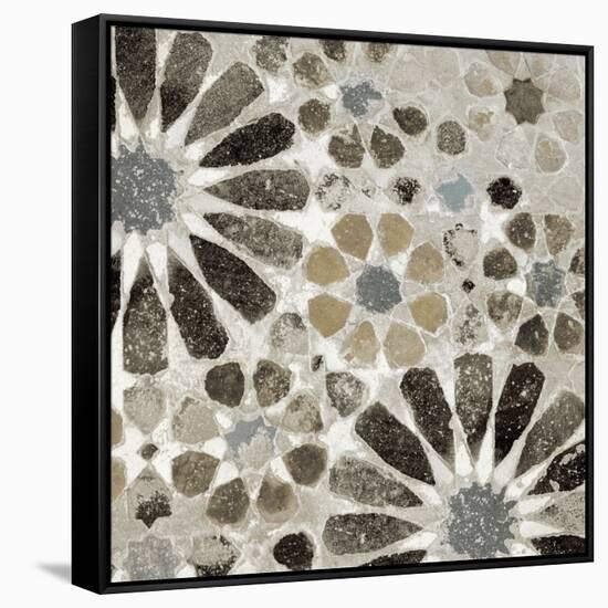 Alhambra Tile II Neutral-Sue Schlabach-Framed Stretched Canvas