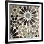 Alhambra Tile III Neutral-Sue Schlabach-Framed Art Print