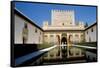 Alhambra, Unesco World Heritage Site, Granada, Andalucia (Andalusia), Spain-James Emmerson-Framed Stretched Canvas