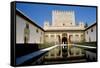 Alhambra, Unesco World Heritage Site, Granada, Andalucia (Andalusia), Spain-James Emmerson-Framed Stretched Canvas