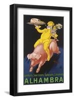 Alhambra-Henry Monnier-Framed Art Print