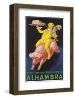 Alhambra-Henry Monnier-Framed Art Print