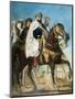 Ali Ben Ahmed, the Last Caliph of Constantine, with His Entourage Outside Constantine, 1845-Théodore Chasseriau-Mounted Giclee Print