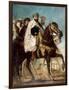 Ali-Ben-Hamet, Caliph of Constantine and Chief of the Haractas, Followed by His Escort-Théodore Chassériau-Framed Premium Giclee Print