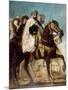 Ali-Ben-Hamet, Caliph of Constantine and Chief of the Haractas, Followed by His Escort-Théodore Chassériau-Mounted Premium Giclee Print