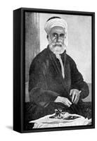 Ali Bin Hussein (1879-193), First King of Hejaz (Al-Hija), Saudi Arabia, 1922-null-Framed Stretched Canvas