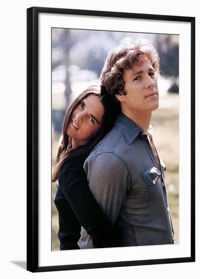 Ali Macgraw; Ryan O'Neal. "Love Story" [1970], Directed by Arthur Hiller.-null-Framed Photographic Print