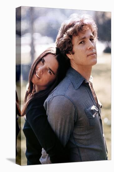 Ali Macgraw; Ryan O'Neal. "Love Story" [1970], Directed by Arthur Hiller.-null-Stretched Canvas