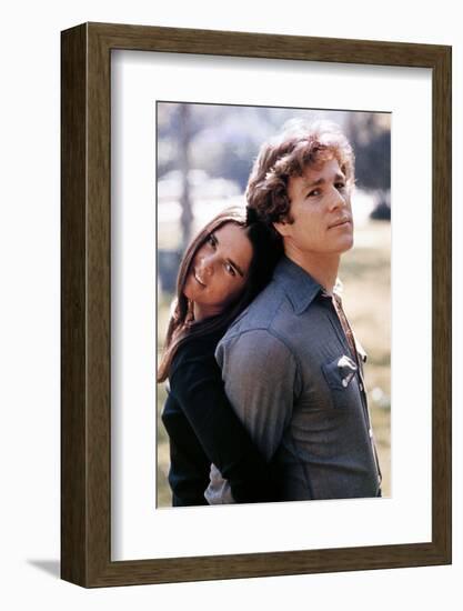 Ali Macgraw; Ryan O'Neal. "Love Story" [1970], Directed by Arthur Hiller.-null-Framed Photographic Print