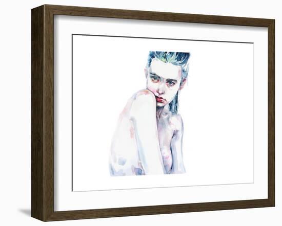 Ali Michael-Agnes Cecile-Framed Art Print