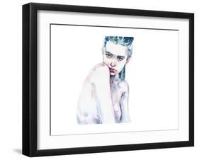 Ali Michael-Agnes Cecile-Framed Art Print