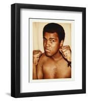 Ali, Muhammad, 1977-Andy Warhol-Framed Art Print