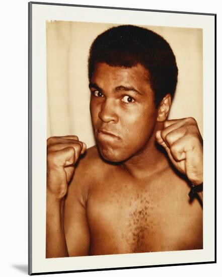 Ali, Muhammad, 1977-Andy Warhol-Mounted Art Print