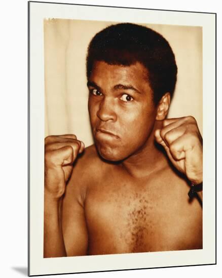 Ali, Muhammad, 1977-Andy Warhol-Mounted Art Print