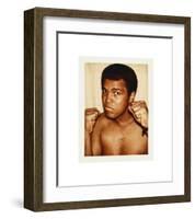 Ali, Muhammad, 1977-Andy Warhol-Framed Giclee Print