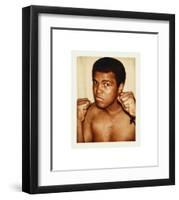 Ali, Muhammad, 1977-Andy Warhol-Framed Giclee Print