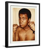 Ali, Muhammad, 1977-Andy Warhol-Framed Giclee Print