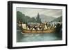 Ali Pasha of Janina Hunting on Lake Butrinto in March 1819-Louis Dupré-Framed Giclee Print