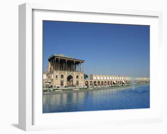 Ali Qapu Palace on Imam Square, Isfahan, Iran, Middle East-Christopher Rennie-Framed Photographic Print